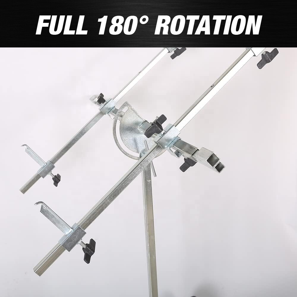 ROTATING PANEL REPAIR PAINT STAND