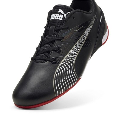 Pre-owned Puma Shoes  Ferrari Carbon Cat 30754605 In Black