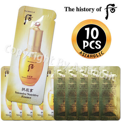 The history of Whoo Intensive Nutritive Essence 1ml x 10pcs (10ml) Newest Ver