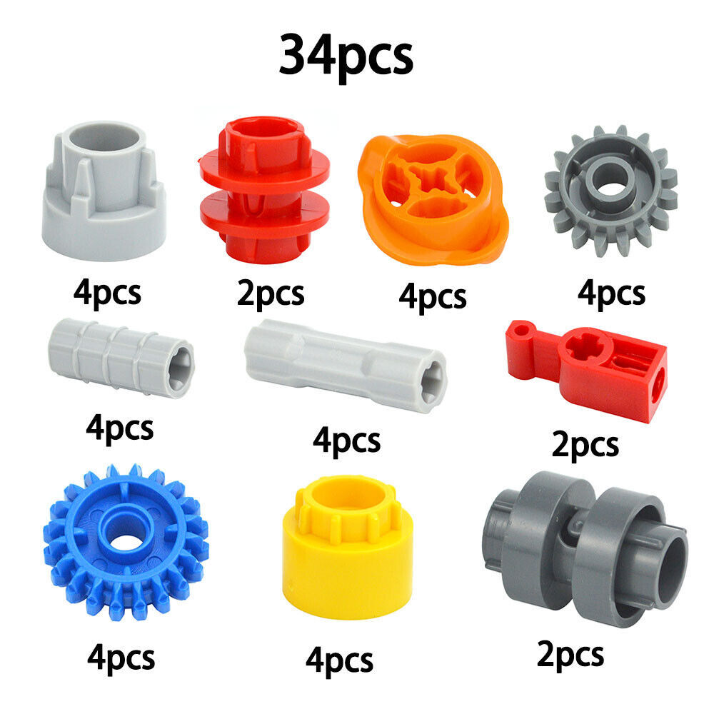 Technic Driving Clutch Shift Gear 6542 1894 For Lego Kit Building