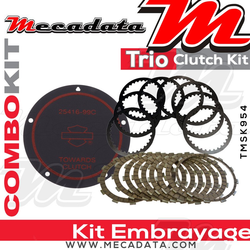 Embrayage (Disques Garnis/Lisses/Joint) Harley Flstc 1450 Herit. Sc 2003