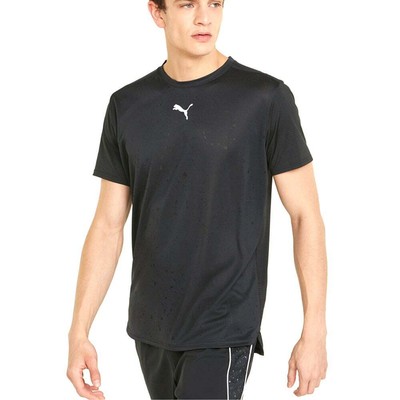 

Puma Train Vent Logo Спортивная футболка с круглым вырезом и короткими рукавами Мужская размер  Casua, Черный, Puma Train Vent Logo Crew Neck Short Sleeve Athletic T-Shirt
