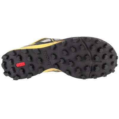 Pre-owned Inov-8 Shoes Running Men  Mudtalon Speed 001146bkywp001 Yellow-black In Multicolor