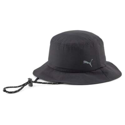 

Puma Prime Techlab Bucket Hat мужская размер  спортивная повседневная 02438501, Черный, Puma Prime Techlab Bucket Hat