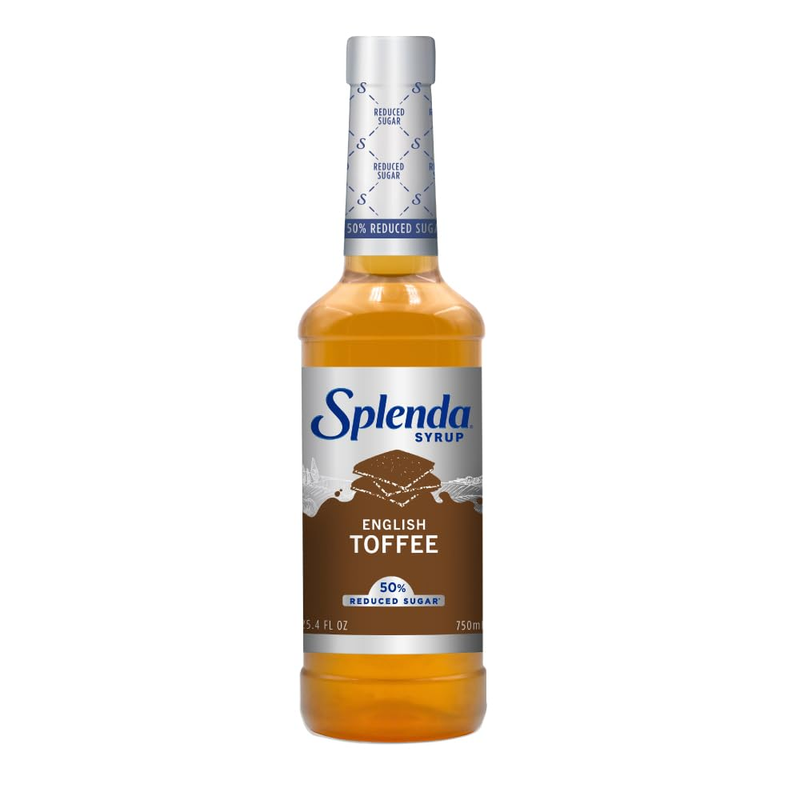 Coffee Syrup, English Toffee, Reduced Sugar, Flavored Liquid