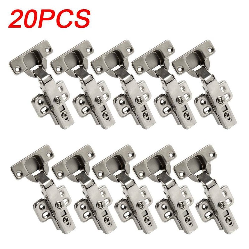 20 X 35MM Soft Close Kitchen Cupboard Door Hinge Hinges SCREW