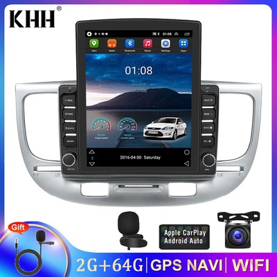 9.7'' For Kia Rio 2 2005-2011 Android 13 Car Radio BT GPS WIFI FM Navi 2+64GB 