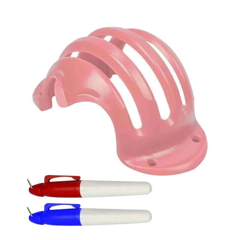 Golf Ball Triple Track 3 Line Marker Stencil ERC Chrome Soft Odyssey+ 2 Pen