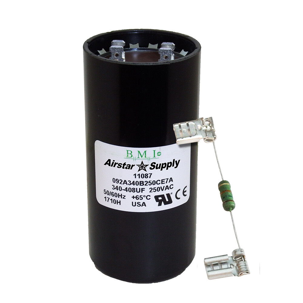 340408 uF x 250 VAC BMI 092A340B250CE7A Motor Start AC Capacitor
