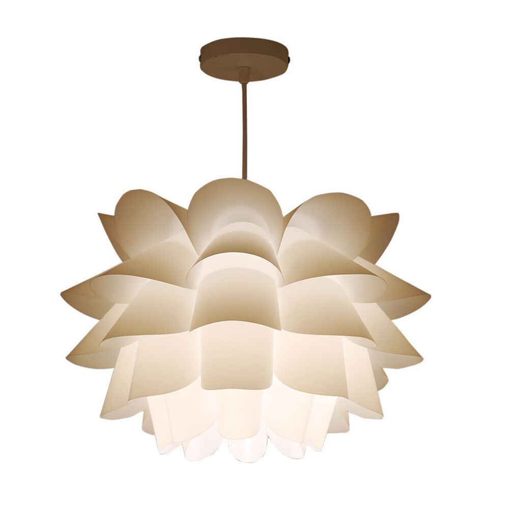 DIY Abat-jour Lampe suspension Lustre de fleur Lotus Kit avec montage Diamètre | eBay