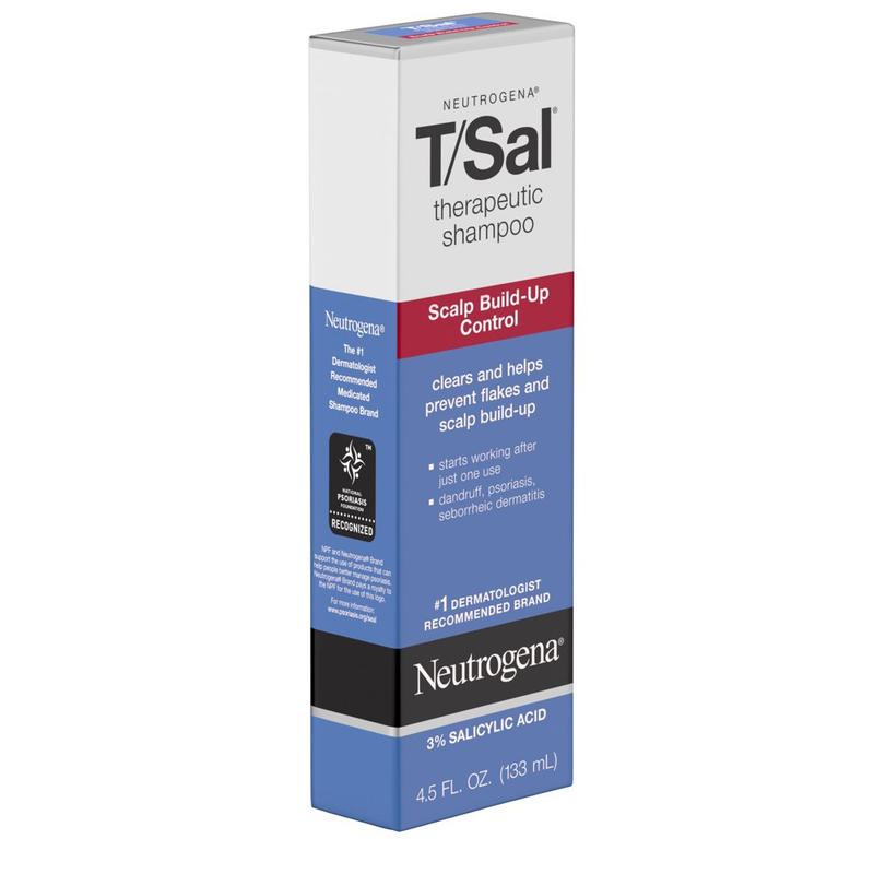 Neutrogena T/Sal Therapeutic Shampoo, 3% Salicylic Acid, 4.5 Fl