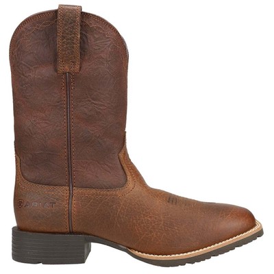 

Мужские коричневые повседневные ботинки Ariat Hybrid Grit Square Toe Cowboy 10042430, Коричневый, Ariat Hybrid Grit Square Toe Cowboy