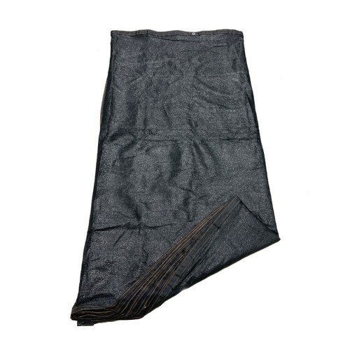 6' x 50' Black Fence Windscreen Privacy Screen Shade Cover Fabric Mesh Garden