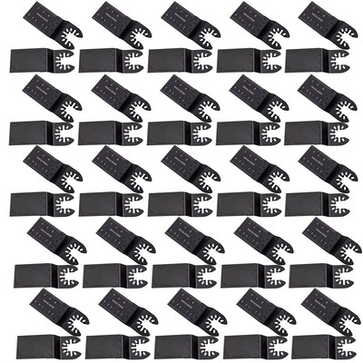 50x Oscillating Cutting Tool Saw Blades Universal Multi Tool Blade 34mm 1.34 ''
