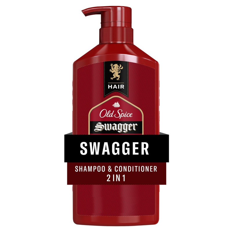 Old Spice Swagger 2In1 Shampoo and Conditioner for Men, All Hair Types, 21.9 Fl
