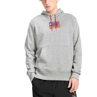 

Puma X Helly Hansen Logo Pullover Hoodie Mens Size  Повседневная верхняя одежда 597149-04, Grey