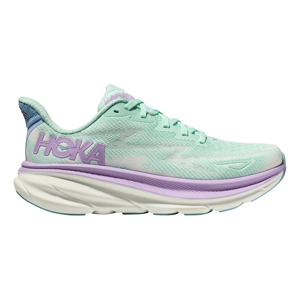 Pre-owned Hoka Women's  Clifton 9 | Ocean Lilac | Various Wide Sizes | Brand With Box In Purple