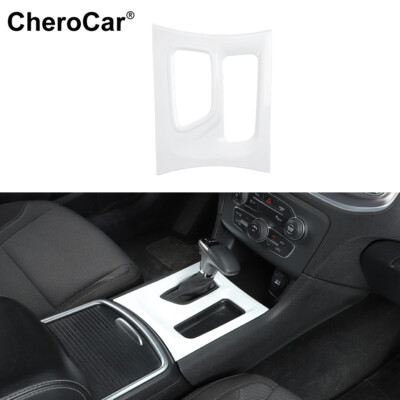 Central Control Gear Shift Panel Trim Cover For 2015+ Dodge Charger Accessories