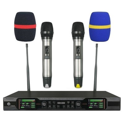 Professional Stage Performance Microphone Dual Handheld For Shure Vocal Mics