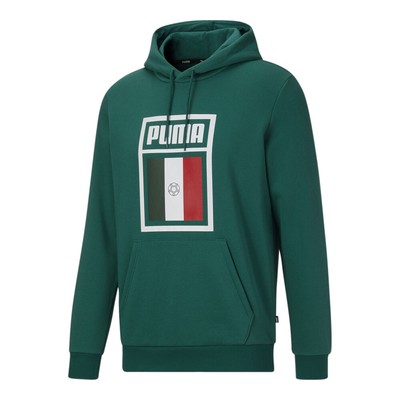 Толстовка Puma World Cup Hoodie Fl Мужская зеленая повседневная верхняя одежда 67481304