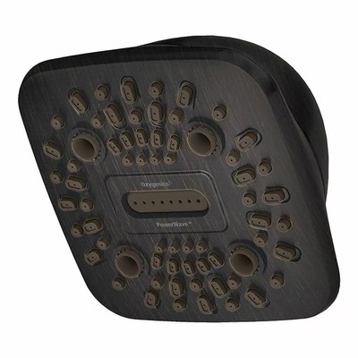 4.5'' PowerWave 6 Spray WaterSense Shower Head - Oxygenics Color Bronze