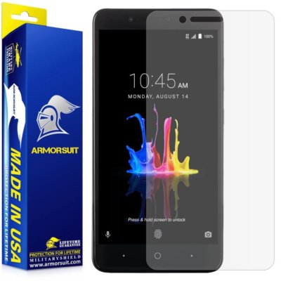 [2-Pack] ArmorSuit ZTE Blade Z Max Matte Case Friendly Screen Protector
