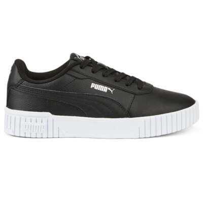 

Женские черные кроссовки Puma Carina 2.0 Lace Up Повседневная обувь 38584905, Черный, Puma Carina 2.0 Lace Up
