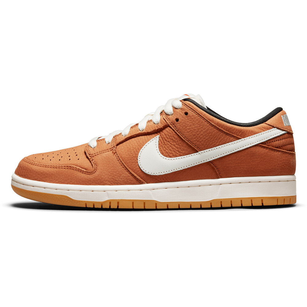 Pre-owned Nike Sb Orange Label Dunk Low Pro Iso Dark Russet Dh1319-200 Men Us 7 - 10.5