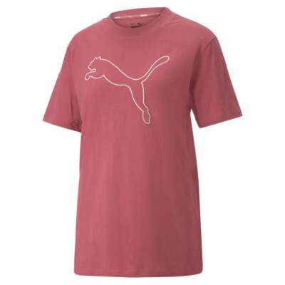 

Женские фиолетовые повседневные топы Puma Her Tee 84709045, Фиолетовый