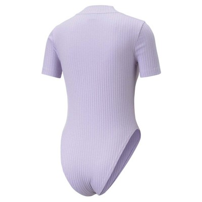 

Женское боди с коротким рукавом в рубчик Puma Classics Purple 53900325, Фиолетовый