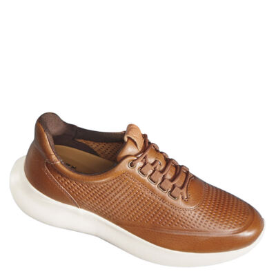 Johnston & Murphy Amherst 2.0 Embossed U-Throat Mens Oxford - Tan