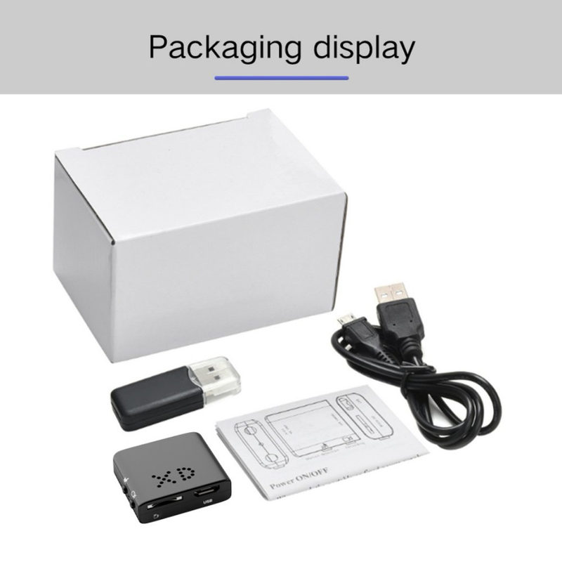 Mini Wifi Camera 1080P HD Micro Camera with Audio and Video Recording Night Visi