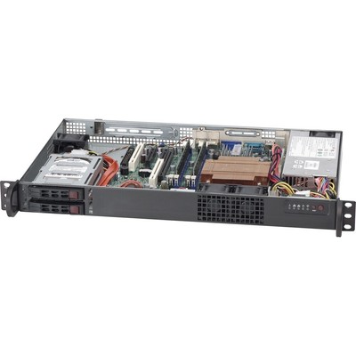 NEW KCW INTEL SR1300 1U Rackmount Server Chassis Case// Delta DPS-350PB Power
