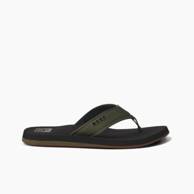 Reef Men's The Layback - Black/Olive NEW NWT