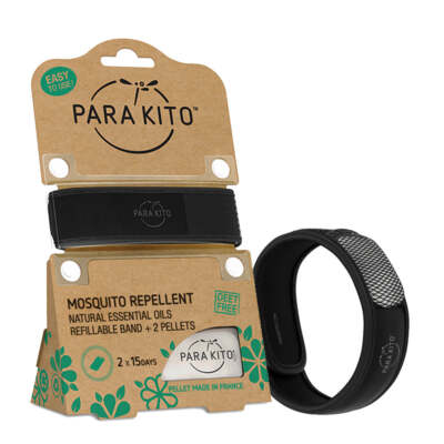 PARA'KITO Mosquito Repellent Band (Black)