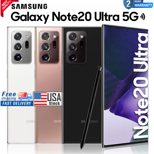 NEW SAMSUNG GALAXY NOTE 20 ULTRA 5G 128GB/512GB+12GB FULLY