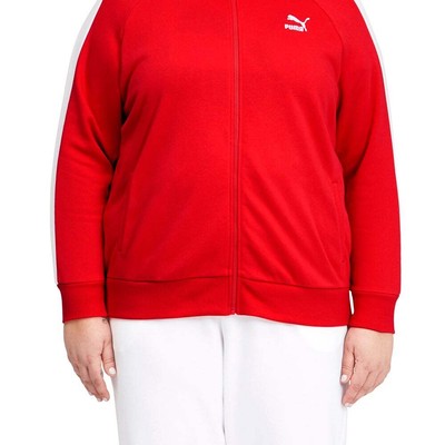 

Спортивная куртка Puma Iconic T7 Plus Женская красная повседневная спортивная верхняя одежда 531853-23, Красный, Puma Iconic T7 Track Jacket Plus