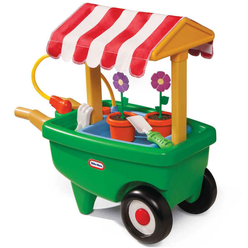 Little Tikes 2-in-1 Garden 70cm Cart & Wheelbarrow Kids/Children Outdoor Toy 2y+