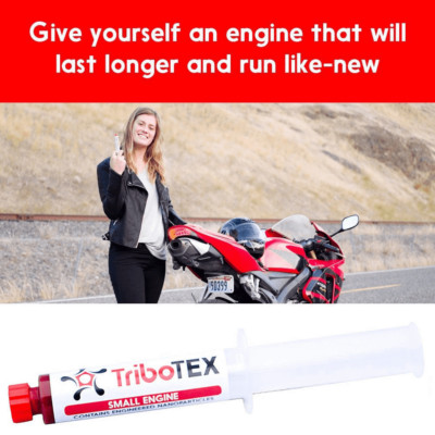TriboTEX Small Oil Additive Engine Treatment: Add to Engine Oil - Makes High New