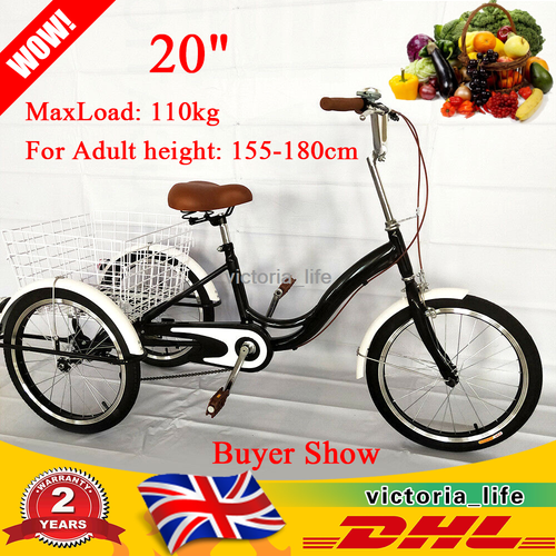 tricycle bike with basket