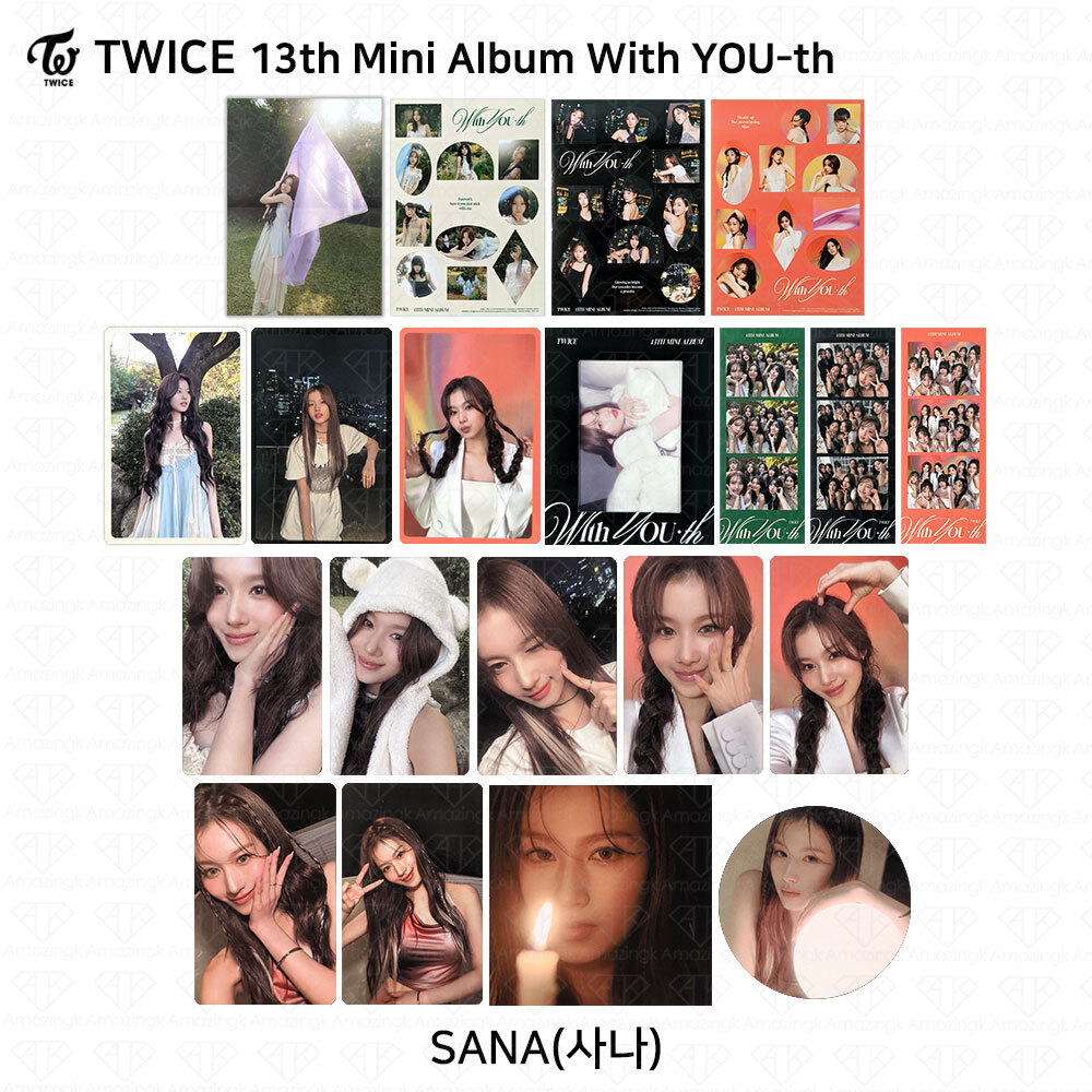 TWICE With You th 13thミニアルバム ツウィのサイン入り TWICE With You th 13thミニアルバム ツウィのサイン入り CD