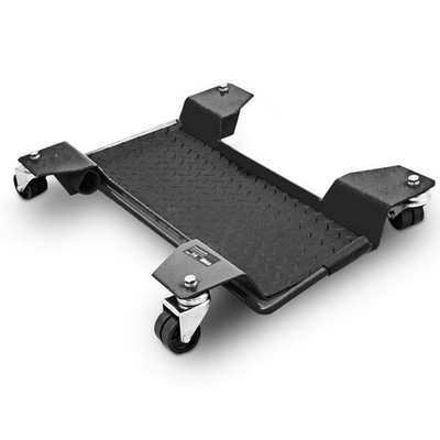 Rangierhilfe Parkhilfe Motorrad Rangierwagen Zentralständer 250kg Schwarz BITUXX