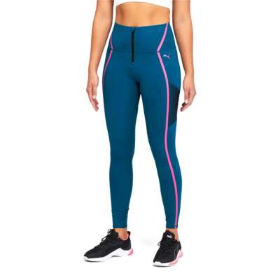 

Леггинсы Puma Training Leggings Womens Blue Athletic Casual 519479-03, Синий, Puma Training Leggings