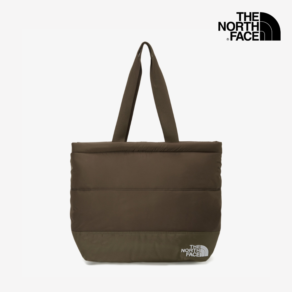 NEW THE NORTH FACE NUPTSE TOTE BAG PADED 21L NN2PQ86B BROWN