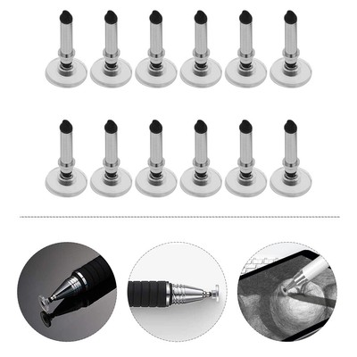 12pcs Replacement Stylus Pen Tips Tablet Stylus Pens for Touch Screens