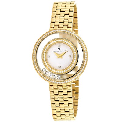 Pre-owned Christian Van Sant Women's Gracieuse White Dial Watch - Cv4831