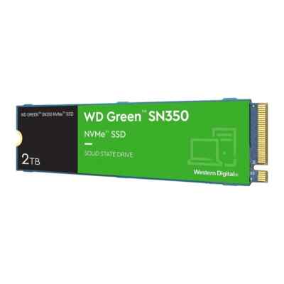 Western Digital 2TB WD Green SN350 NVMe Internal M.2 SSD  - WDS200T3G0C