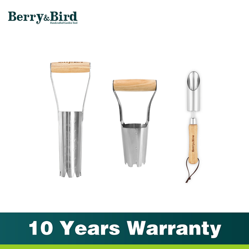 Berry&Bird Garden Bulb Planter 4in, 6in Depth Mark Digging Transplanter Tool