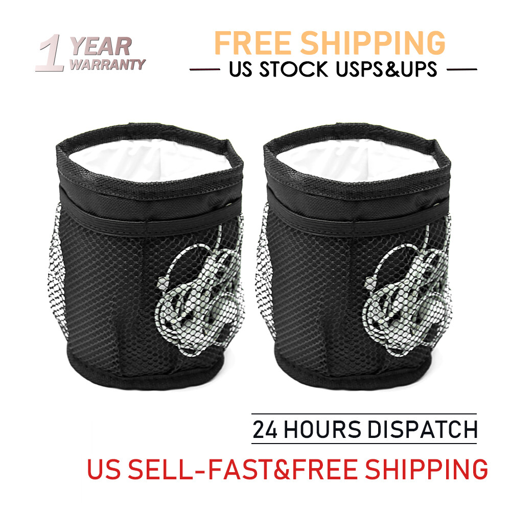 2 Pcs Cup Holder Cup Bottle Holder Beverage For Wheelchair Bike Walker Stroller