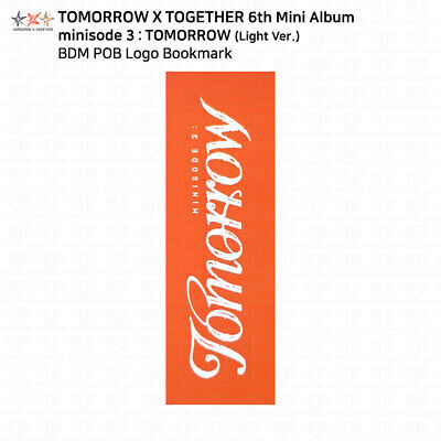 TXT 6th Mini Album Minisode 3:Tomorrow POB Photocard Complete Set KPOP K-POP